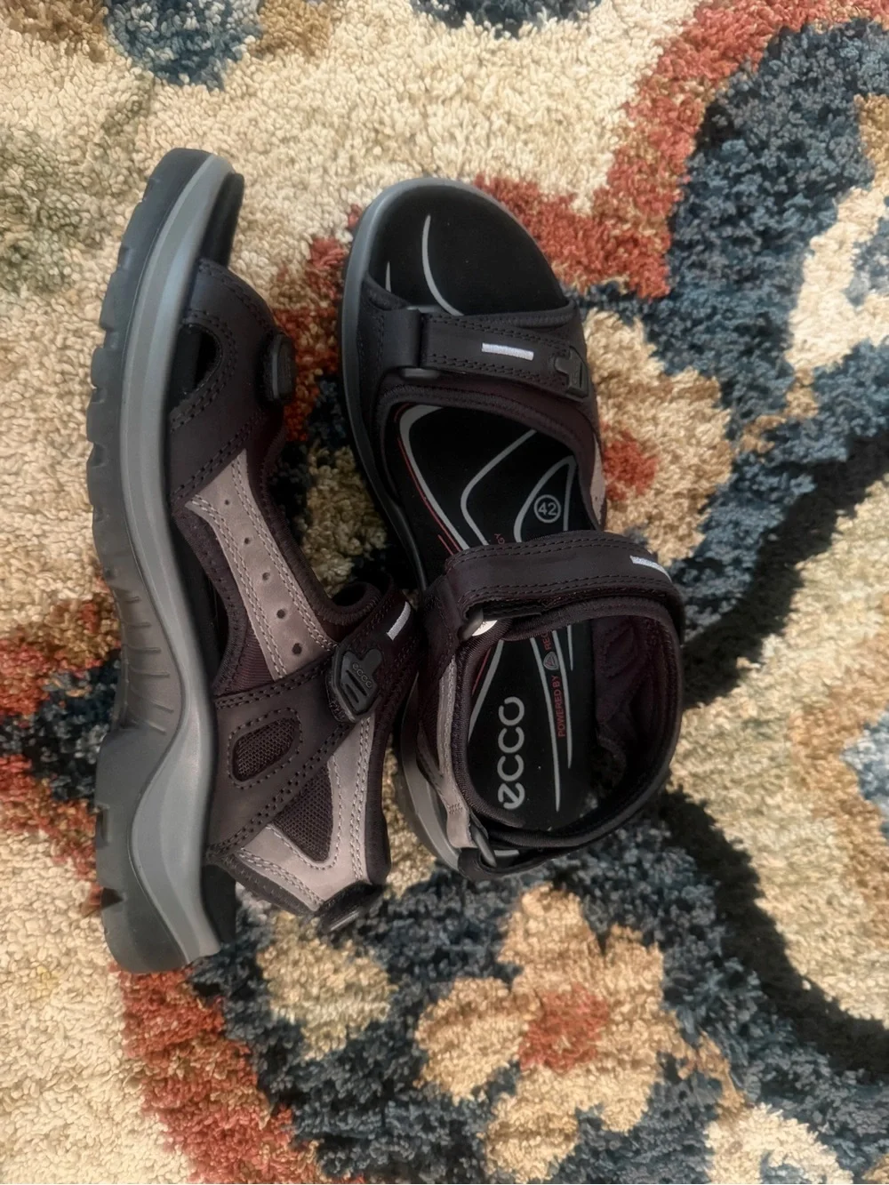 ECCO Men Comfort Strap Sandals - Adjustable Fit